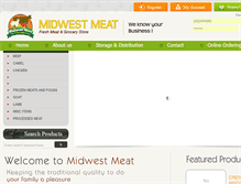 Tablet Screenshot of midwestmeat.org